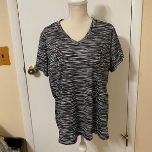 Black & White Short Sleeve Short.